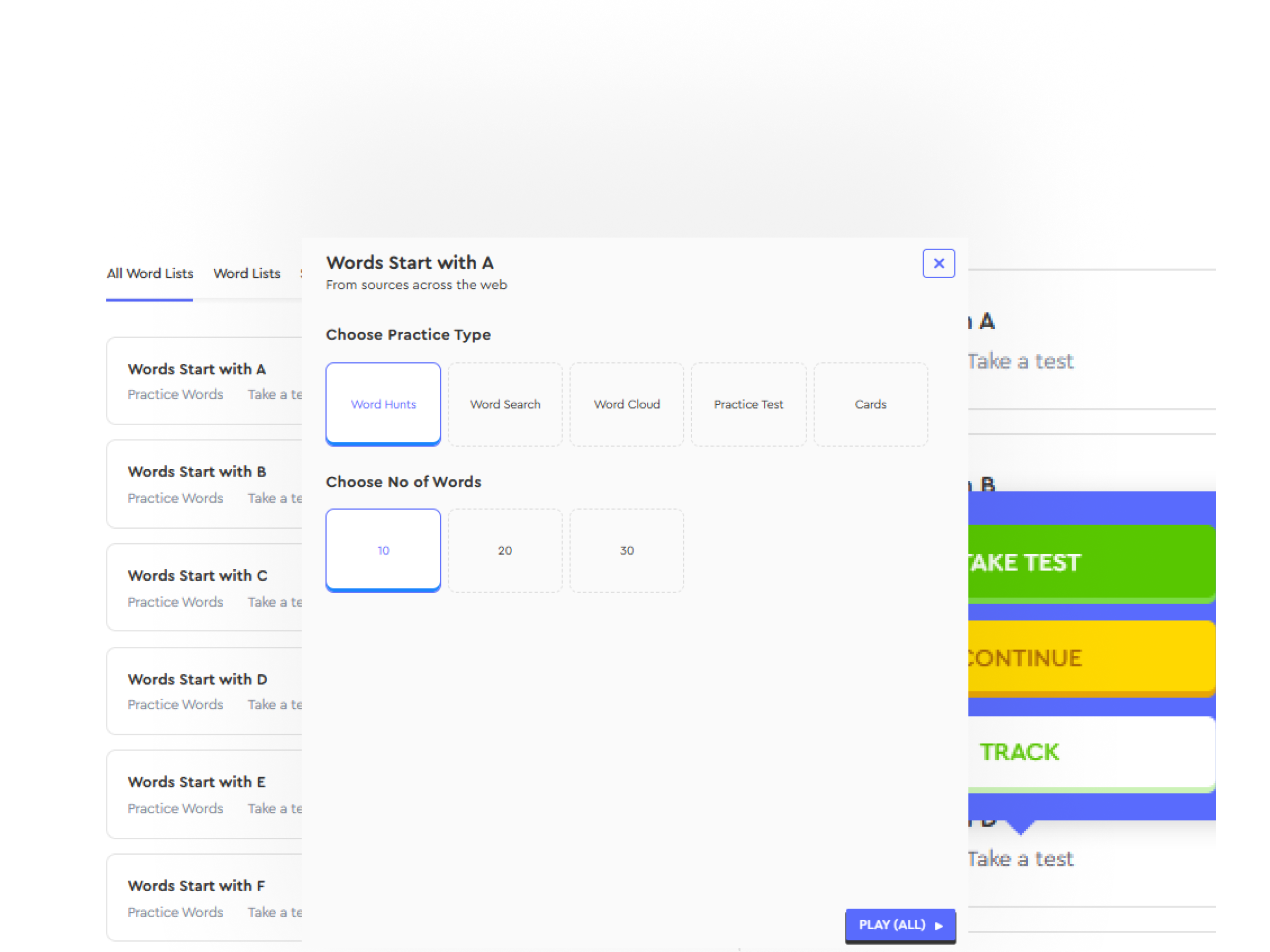 Course slides and learning materials designed for an education brand